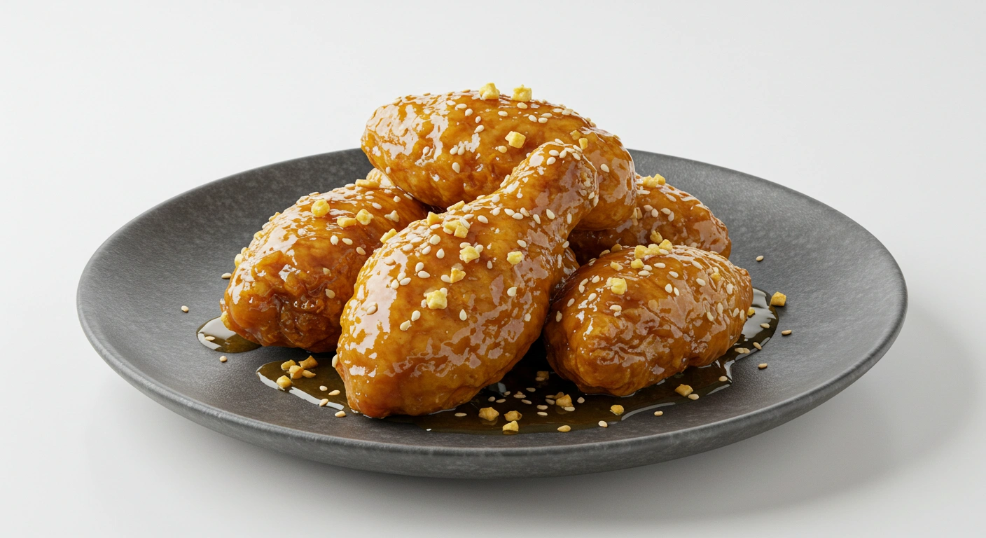 Crispy Honey Garlic Chicken - secondary view